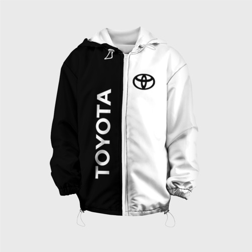 Детская куртка 3D Toyota, цвет белый