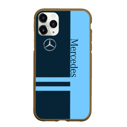 Чехол для iPhone 11 Pro Max матовый Mercedes