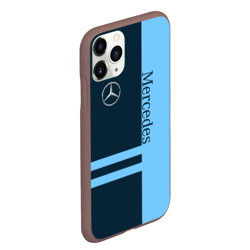 Чехол для iPhone 11 Pro Max матовый Mercedes - фото 2