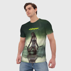 Мужская футболка 3D Cyberpunk2077 - фото 2