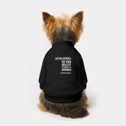 Свитшот для собак хлопок 1N73LL1G3NC3 - intelligence - фото 2