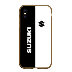 Чехол для iPhone XS Max матовый Suzuki