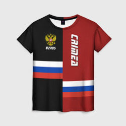Женская футболка 3D Crimea (Крым)