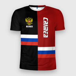 Мужская футболка 3D Slim Crimea Крым