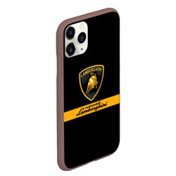 Чехол для iPhone 11 Pro Max матовый Lamborghini Automobili S.p.A - фото 2