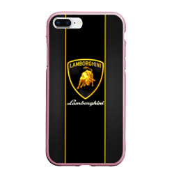 Чехол для iPhone 7Plus/8 Plus матовый Lamborghini