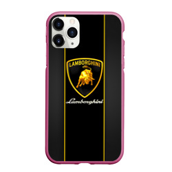 Чехол для iPhone 11 Pro Max матовый Lamborghini