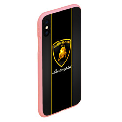 Чехол для iPhone XS Max матовый Lamborghini - фото 2