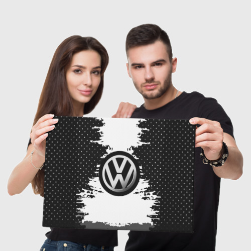 Холст прямоугольный Volkswagen , цвет 3D печать - фото 5