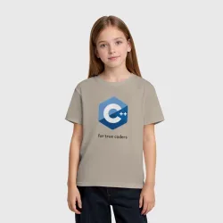 Детская футболка хлопок C++ for true coders - фото 2
