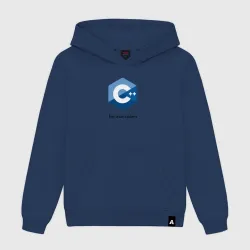 Мужская толстовка хлопок C++ for true coders