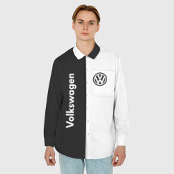 Мужская рубашка oversize 3D Volkswagen - фото 2