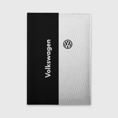 Обложка для автодокументов Volkswagen, цвет черный