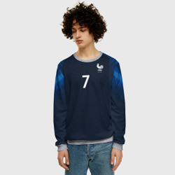 Мужской свитшот 3D Griezmann home 18-19 WC - фото 2