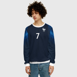 Мужской свитшот 3D Griezmann home 18-19 WC - фото 2