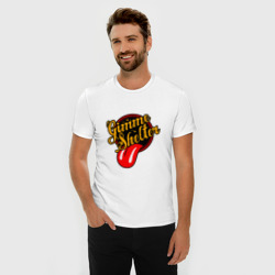 Мужская футболка хлопок Slim The Rolling Stones - Gimme Shelter - фото 2