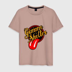 Мужская футболка хлопок The Rolling Stones - Gimme Shelter