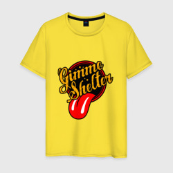 Мужская футболка хлопок The Rolling Stones - Gimme Shelter