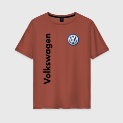 Женская футболка хлопок Oversize Volkswagen