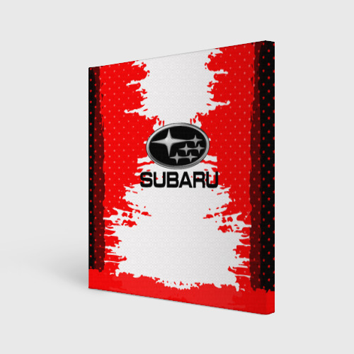 Холст квадратный Subaru