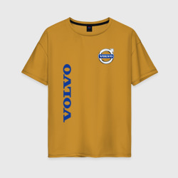 Женская футболка хлопок Oversize Volvo