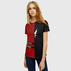 Женская футболка 3D Hollywood Undead - фото 2