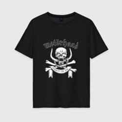 Motrhead – Женская футболка хлопок Oversize с принтом купить со скидкой в -16%