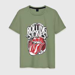 Мужская футболка хлопок The Rolling Stones