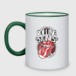 Кружка двухцветная The Rolling Stones