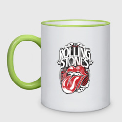 Кружка двухцветная The Rolling Stones