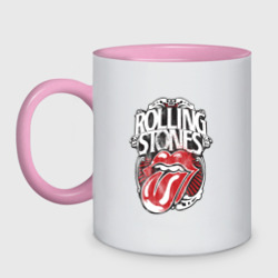 Кружка двухцветная The Rolling Stones