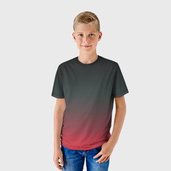 Детская футболка 3D Red Carbon - фото 2
