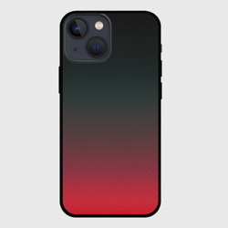 Чехол для iPhone 13 mini Red Carbon