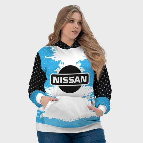 Женская толстовка 3D Nissan - фото 6