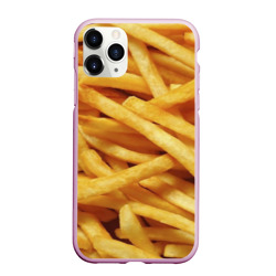 Чехол для iPhone 11 Pro Max матовый Картошка фри