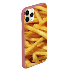 Чехол для iPhone 11 Pro матовый Картошка фри - фото 2