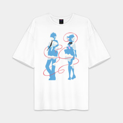 Мужская футболка Oversize хлопок premium Твое имя