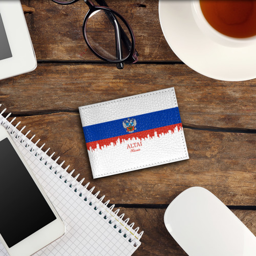 Обложка для студенческого билета ALTAI Russia, цвет черный - фото 3