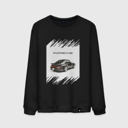 Мужской свитшот хлопок Porsche retro