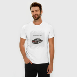 Мужская футболка хлопок Slim Porsche retro - фото 2
