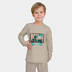 Детская пижама с лонгсливом хлопок Сериал клиника - фото 2