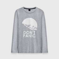 Мужской лонгслив хлопок Don't Panic