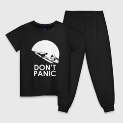 Детская пижама хлопок Don't Panic