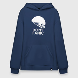 Худи SuperOversize хлопок Don't Panic