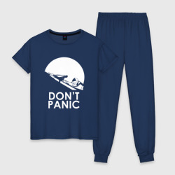 Женская пижама хлопок Don't Panic