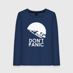 Женский лонгслив хлопок Don't Panic