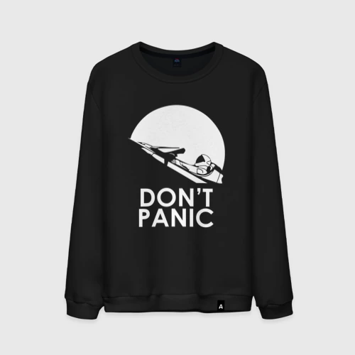 Мужской свитшот хлопок Don't Panic