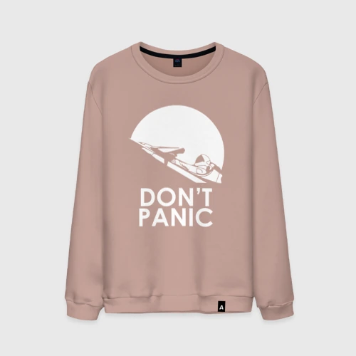 Мужской свитшот хлопок Don't Panic