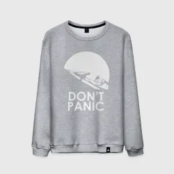 Мужской свитшот хлопок Don't Panic