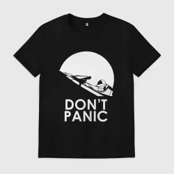 Мужская футболка хлопок Don't Panic